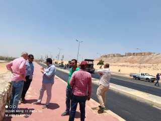 رئيس جهاز العبور يتفقد أعمال...