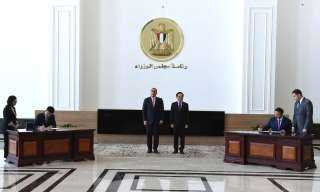 مدبولى يشهد توقيع مذكرة تفاهم...