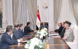 الرئيس السيسى يوجه بمتابعة جهود...