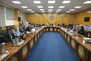 في إجتماع مجلس إدارته برئاسة...