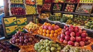 أسعار الفاكهة فى سوق العبور...