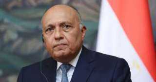 سامح شكرى يتفقد مقر وزارة...