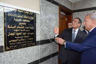 وزير التنمية المحلية ومحافظ القليوبية...