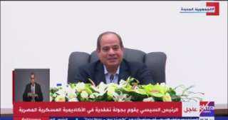 الرئيس السيسى: نسير بشكل جيد...