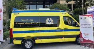 إصابة شاب سقط أسفل قطار...