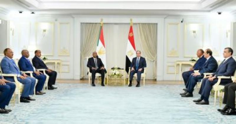 الرئيس السيسى والبرهان