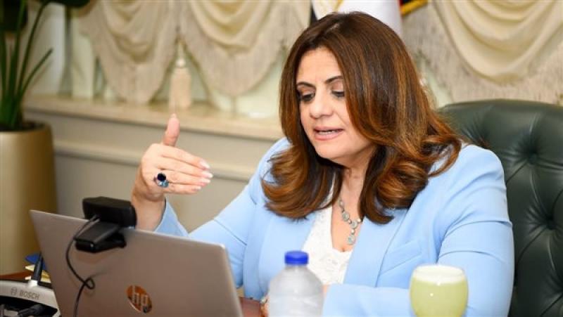 السفيرة سها جندي وزيرة الهجرة