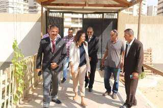 نائب محافظ الجيزة  تتفقد...