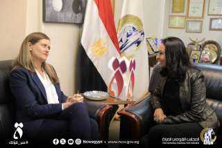 مايا مرسي تستقبل سفيرة نيوزيلندا...