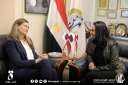 مايا مرسي تستقبل سفيرة نيوزيلندا...