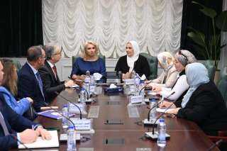 القباج تستقبل وزيرة رعاية الأسرة...