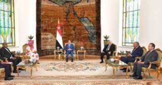 الرئيس السيسى يستقبل رئيس مجلس...