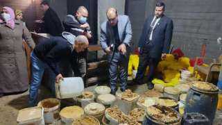ضبط 283 طن زيوت صناعية...