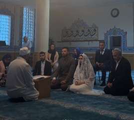 شاهد.. لحظة عقد قران محمود...