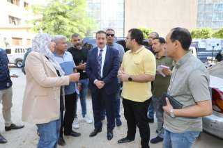 محافظ المنوفية يتفقد أعمال قطع...
