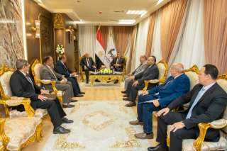 وزير الإنتاج الحربي يستقبل محافظ...