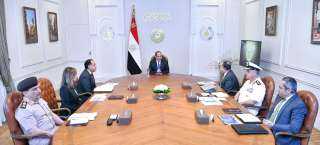 الرئيس السيسي يبحث الموقف التنفيذى...