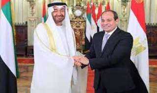 الرئيس السيسى والشيخ محمد بن...