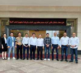 وزير الشباب والرياضة يتفقد عدد...