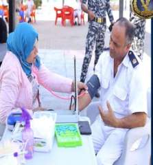 حملة للتبرع بالدم بمديرية أمن...