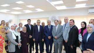 وزير التموين يفتتح مجمع الخدمات...