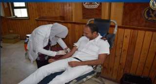 حملة للتبرع بالدم بمديرية أمن...