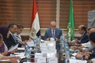 محافظ القليوبية يترأس الإجتماع الدوري...