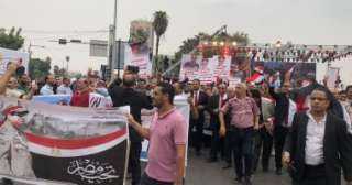 معلمو الجيزة يحتشدون بميدان الجلاء...