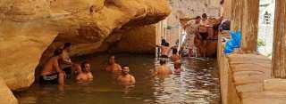 حمامات عفرا.. ملاذ الرومان للعلاج...