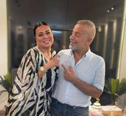 شاهد.. رانيا يوسف برفقة شريف...