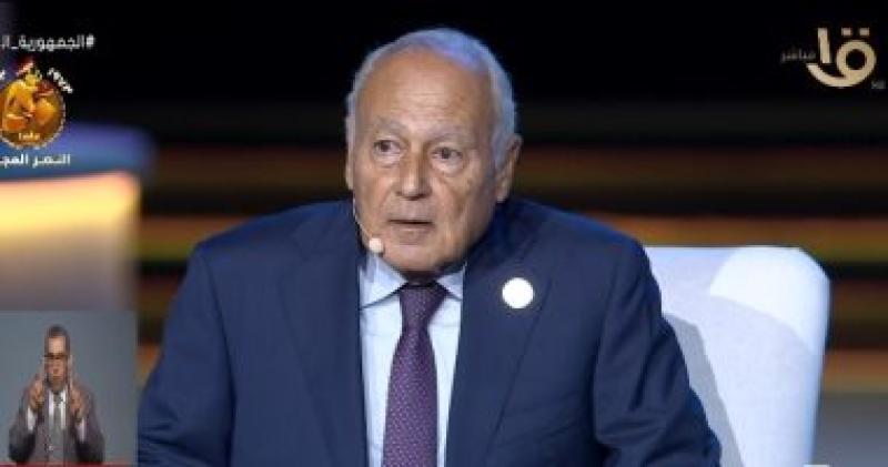 الأمين العام لجامعة الدول العربية أحمد أبو الغيط