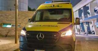إصابة 4 أشخاص فى حادث...