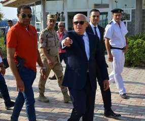 محافظ بورسعيد يتفقد أعمال تطوير...