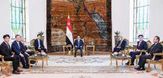 الرئيس السيسى يستقبل رئيس الجمعية...