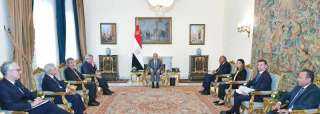 الرئيس السيسي يؤكد على أهمية...
