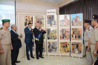 القوات المسلحة تنظم معرضاً لإبداعات...