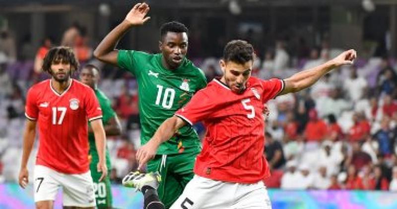 منتخب مصر و زامبيا