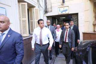 وزير الصحة يتفقد مستشفى صيدناوي...