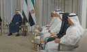 رئيس الإمارات يبحث مع وزير...