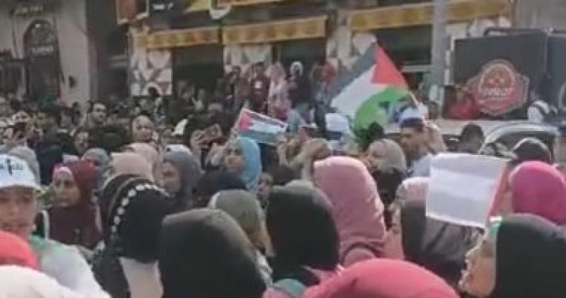 وقفه تضامنية لطلاب جامعة الاسكندرية