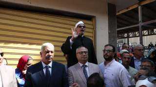 رئيس جامعة الأزهر يؤدى صلاة...