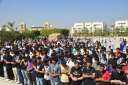 وققة تضامنية لطلاب جامعة حلوان...