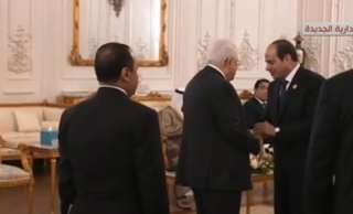 الرئيس السيسى يستقبل نظيره الفلسطينى...