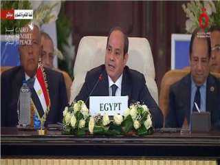 الرئيس السيسي: مصر تدين بوضوح...