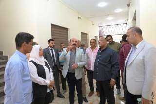 محافظ أسوان يفتتح أعمال التطوير...