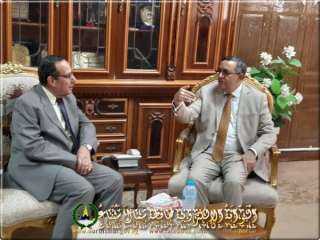 محافظ شمال سيناء يلتقي سفير...