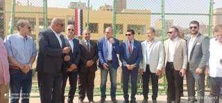 وزير الرياضة يقوم بجولة تفقدية...