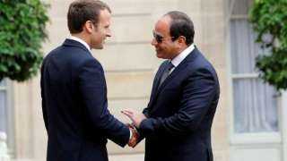 ماكرون: الرئيس السيسي يقوم بدور...
