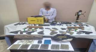 ضبط ورشة لتصنيع وإصلاح الأسلحة...