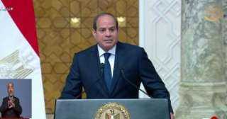 الرئيس السيسي: ناقشت مع الرئيس...